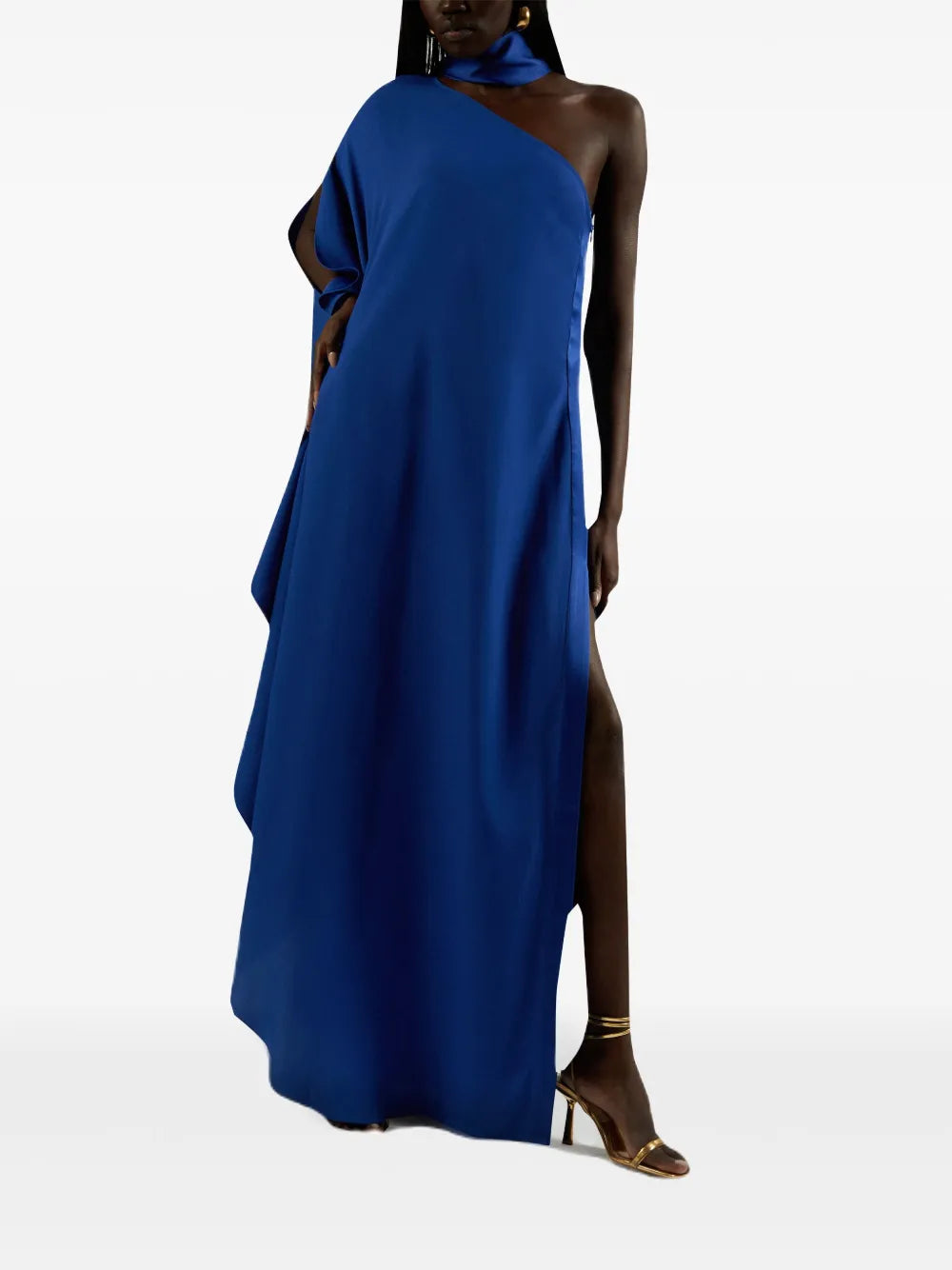 Bolkan One-Shoulder Gown