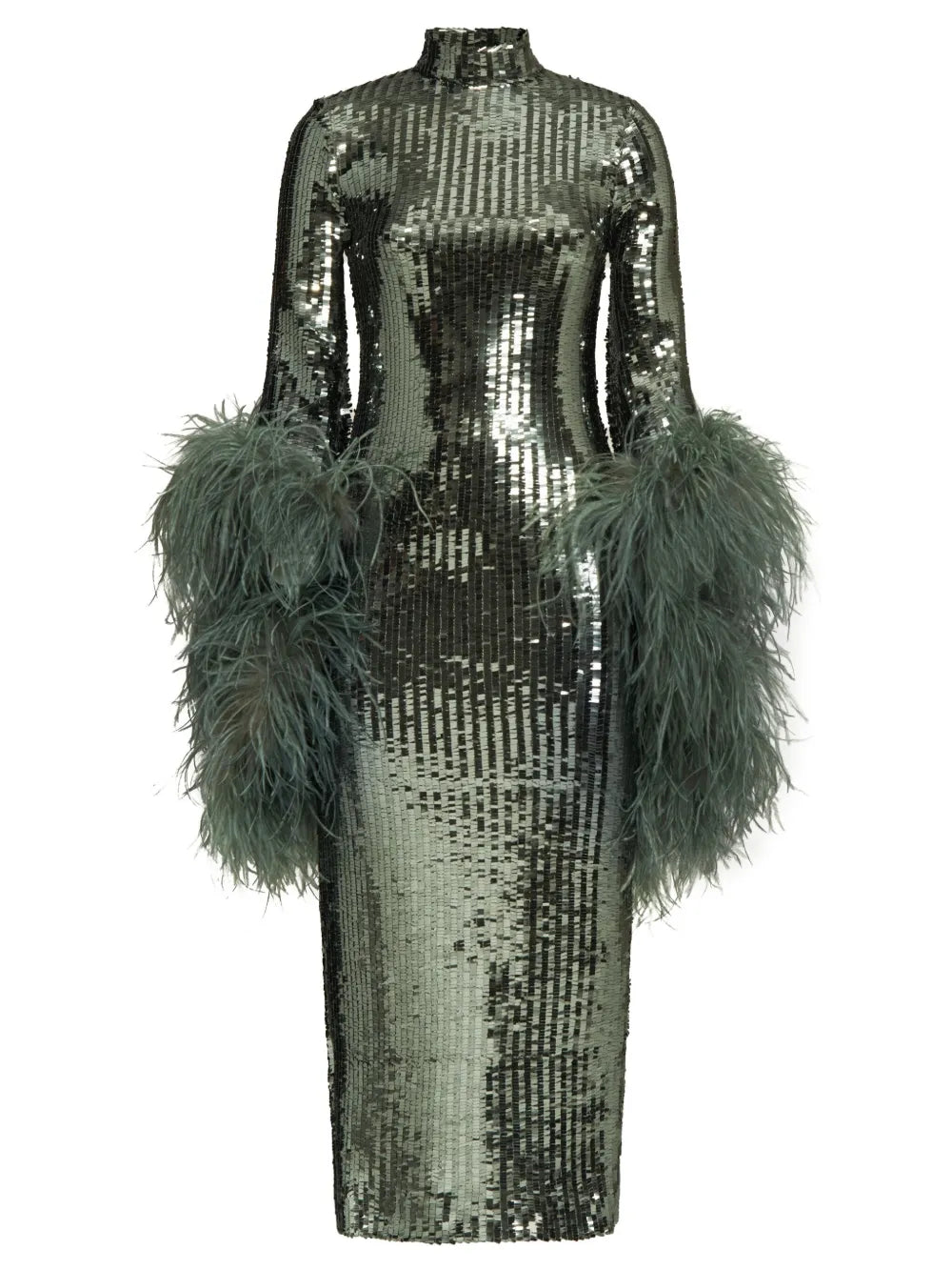 Del Rio Disco Sequinned Midi Dress