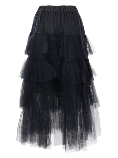 Tulle Midi Skirt