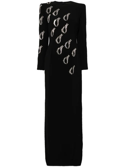 Jealous Crystal-Embellished Maxi Dress