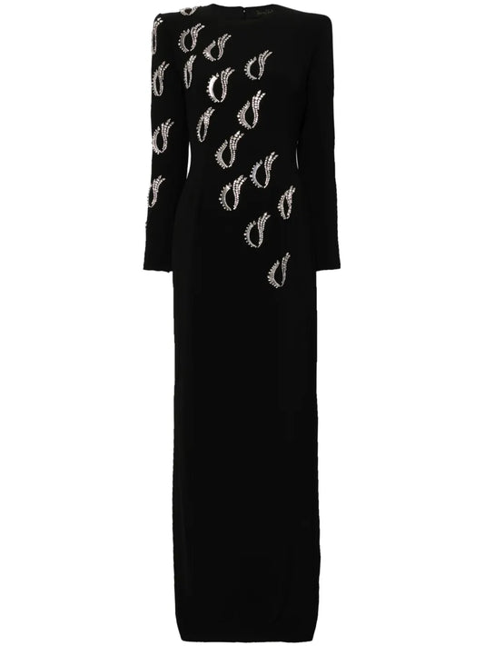 Jealous Crystal-Embellished Maxi Dress