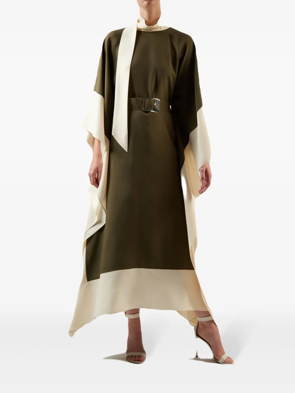 Adda Belted Kaftan Dress