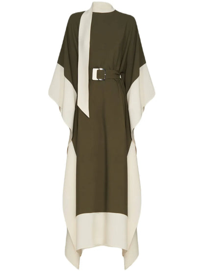 Adda Belted Kaftan Dress