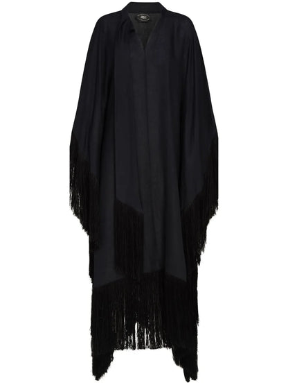 Iguazu Fringed Kaftan Dress