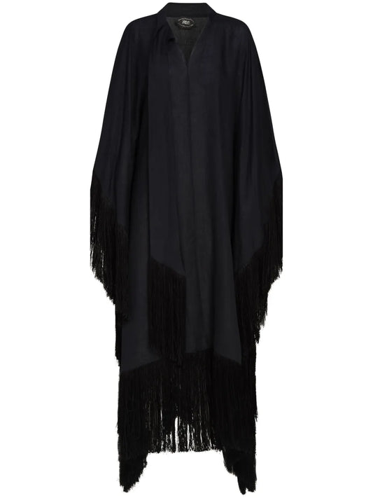 Iguazu Fringed Kaftan Dress