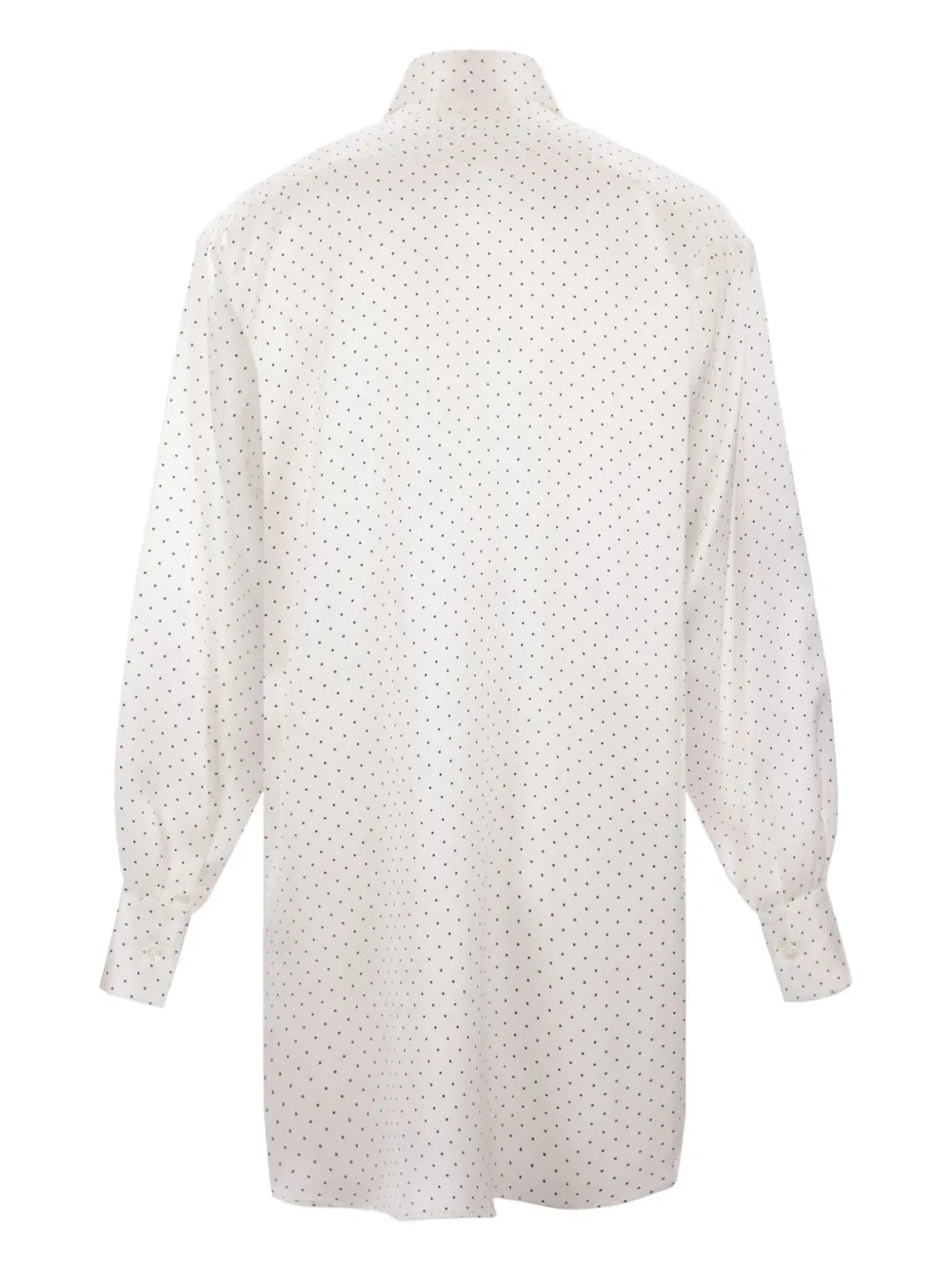 Polka-Dot Print Blouse