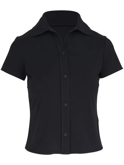 Short-Sleeve Button-Up Shirt