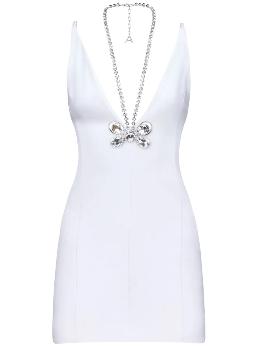 Butterfly-Motif Mini Dress