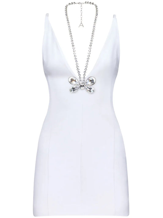 Butterfly-Motif Mini Dress