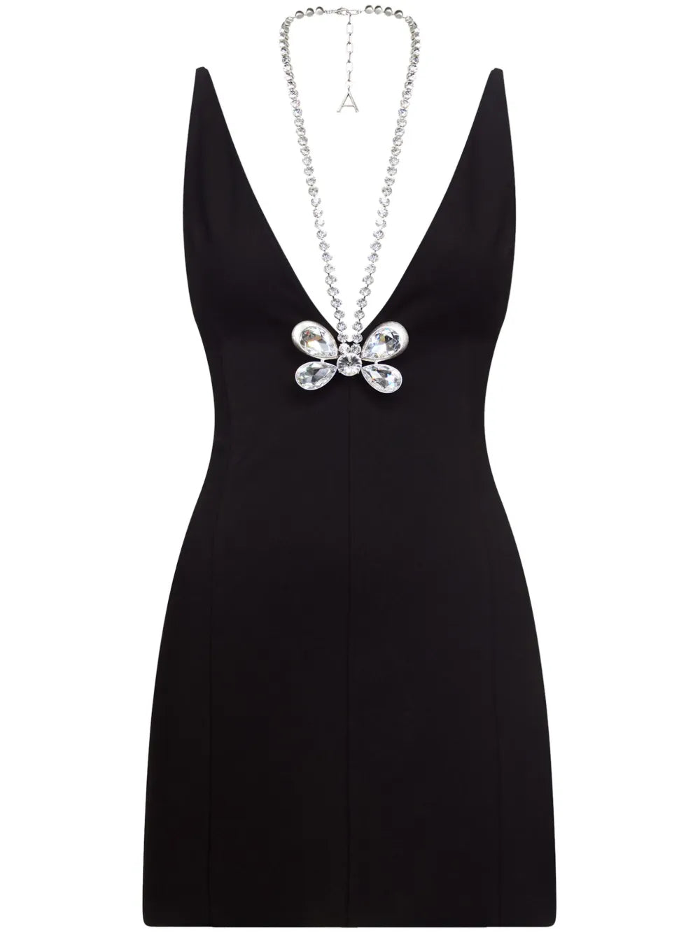 Butterfly-Motif Mini Dress