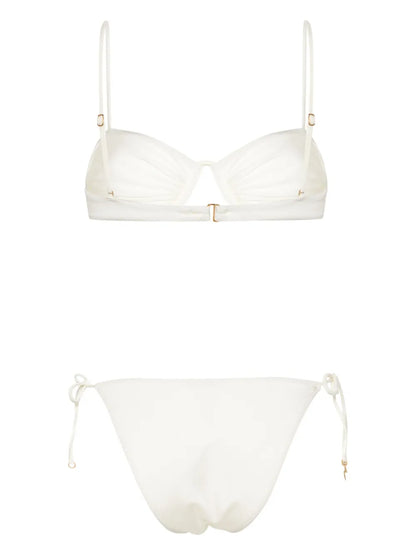 Monowire Satin Bikini Set