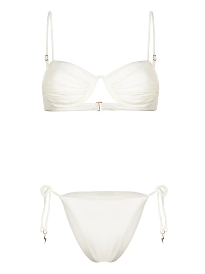 Monowire Satin Bikini Set