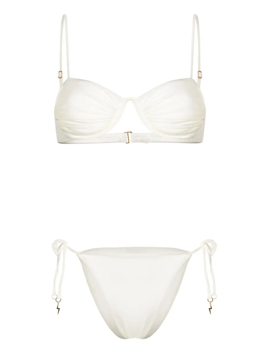 Monowire Satin Bikini Set