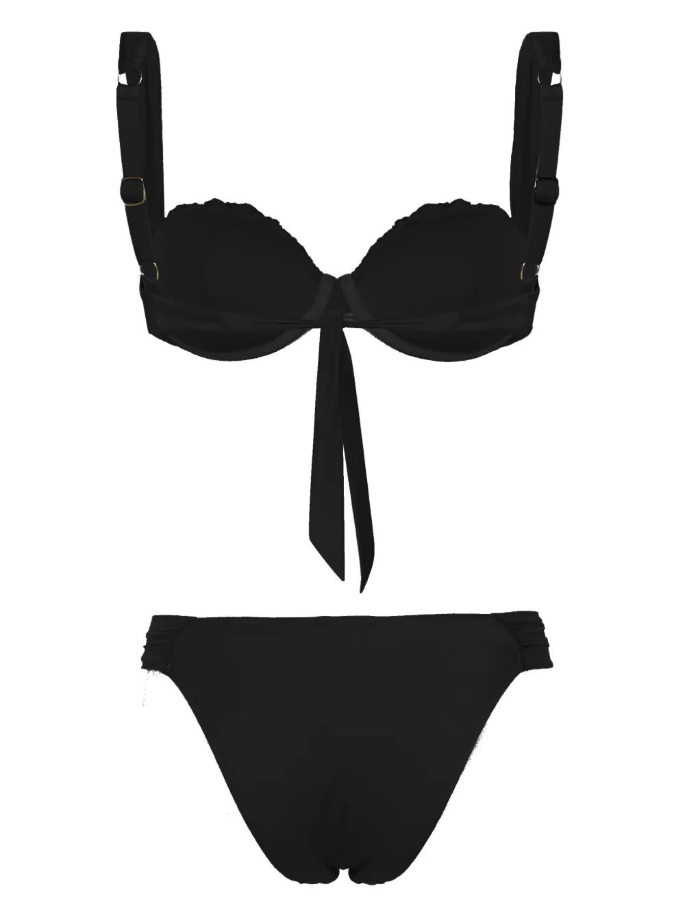 Ruched Balconette Bikini