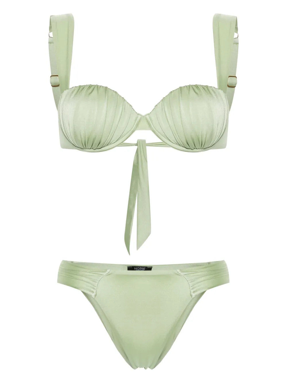 Ruched Balconette Bikini