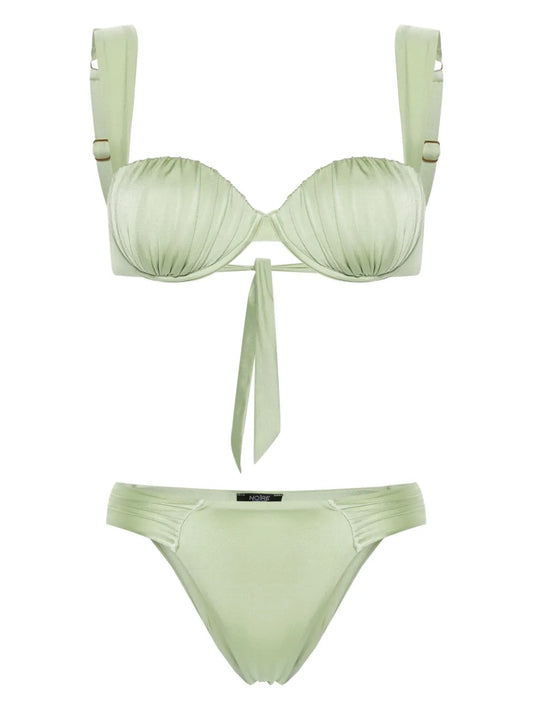 Ruched Balconette Bikini