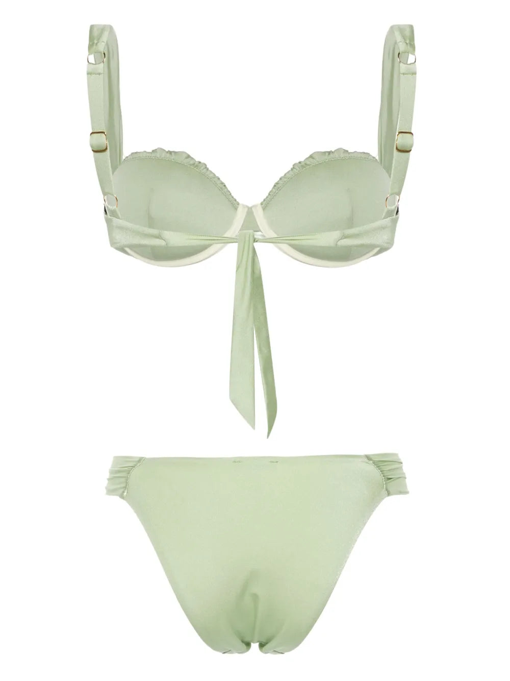 Ruched Balconette Bikini