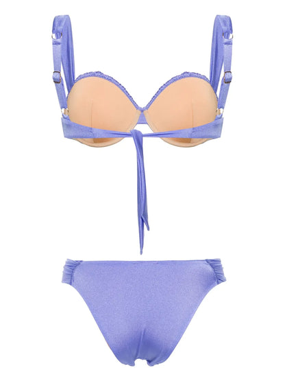 Ruched Balconette Bikini