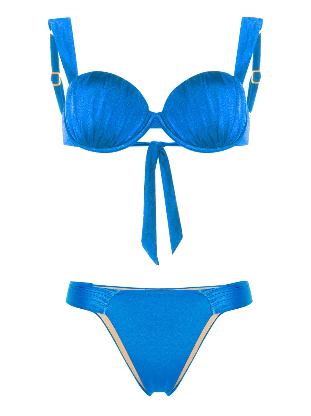 Ruched Balconette Bikini