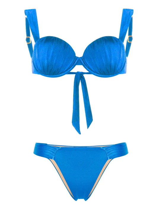 Ruched Balconette Bikini