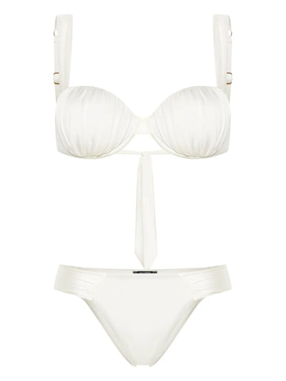 Ruched Balconette Bikini
