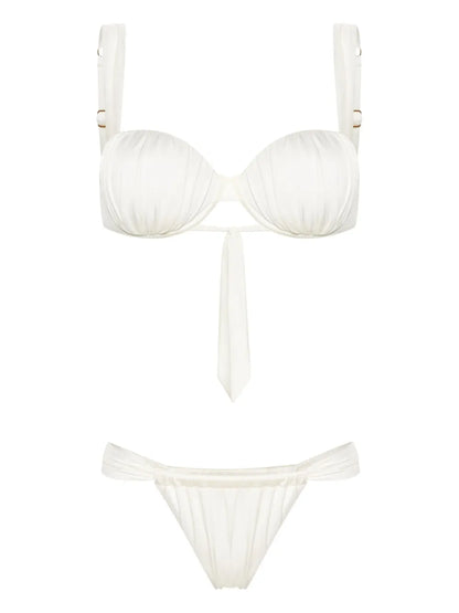 Cheeky Ruched Bikini Set