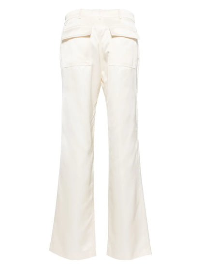 Gold-Tone Buttons Trousers