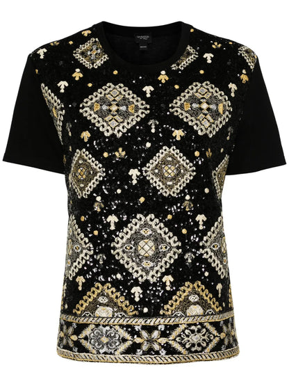 Sequin-Embelished T-Shirt