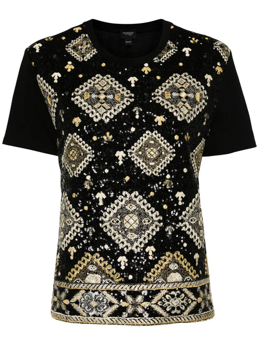 Sequin-Embelished T-Shirt
