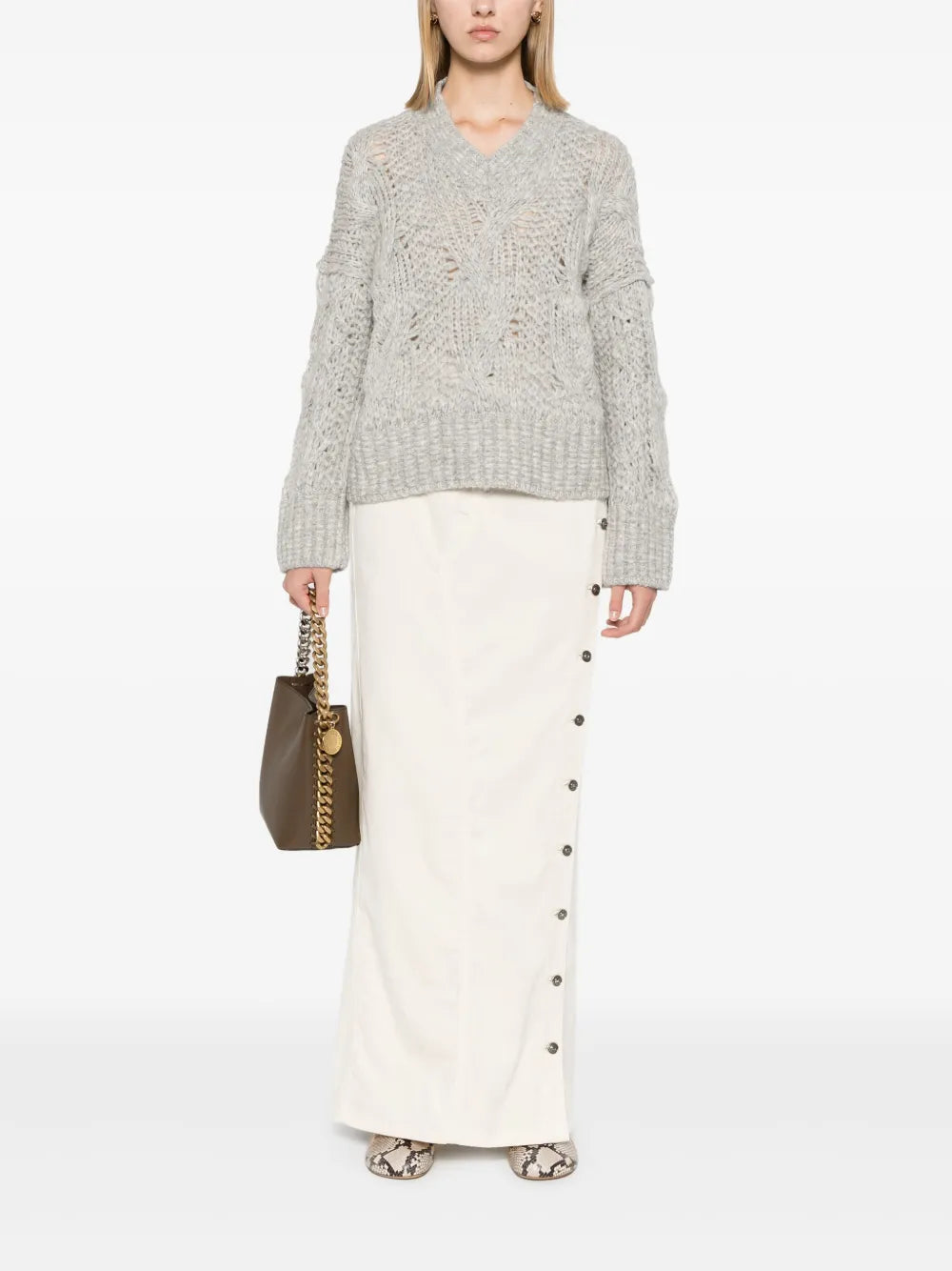 Chunky Cable-Knit Jumper