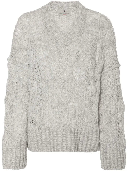 Chunky Cable-Knit Jumper