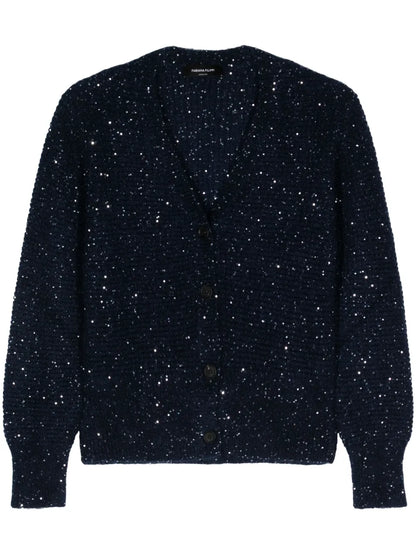 Sequin Embellished Cardigan
