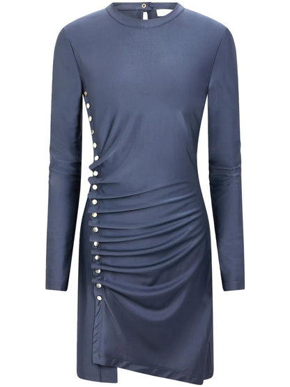 Asymmetric T-Shirt Mini Dress
