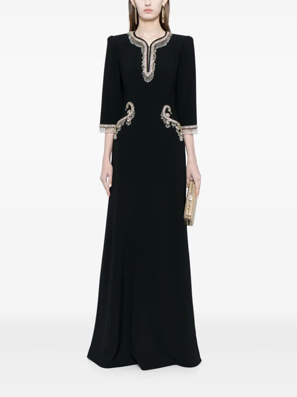 Viva Crystal-Embellished Gown