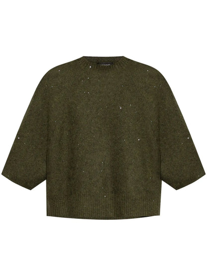 Sequin-Embellished Jumper