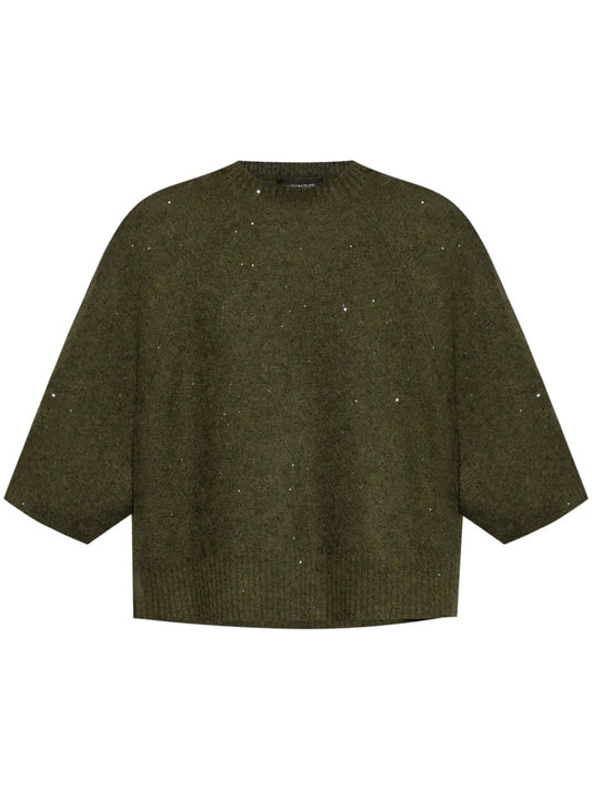 Sequin-Embellished Jumper
