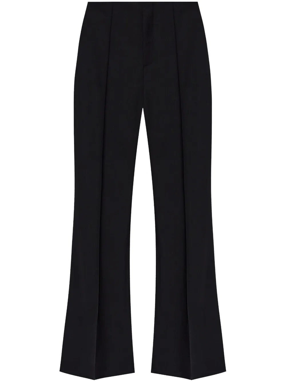 Flared Wool Trousers