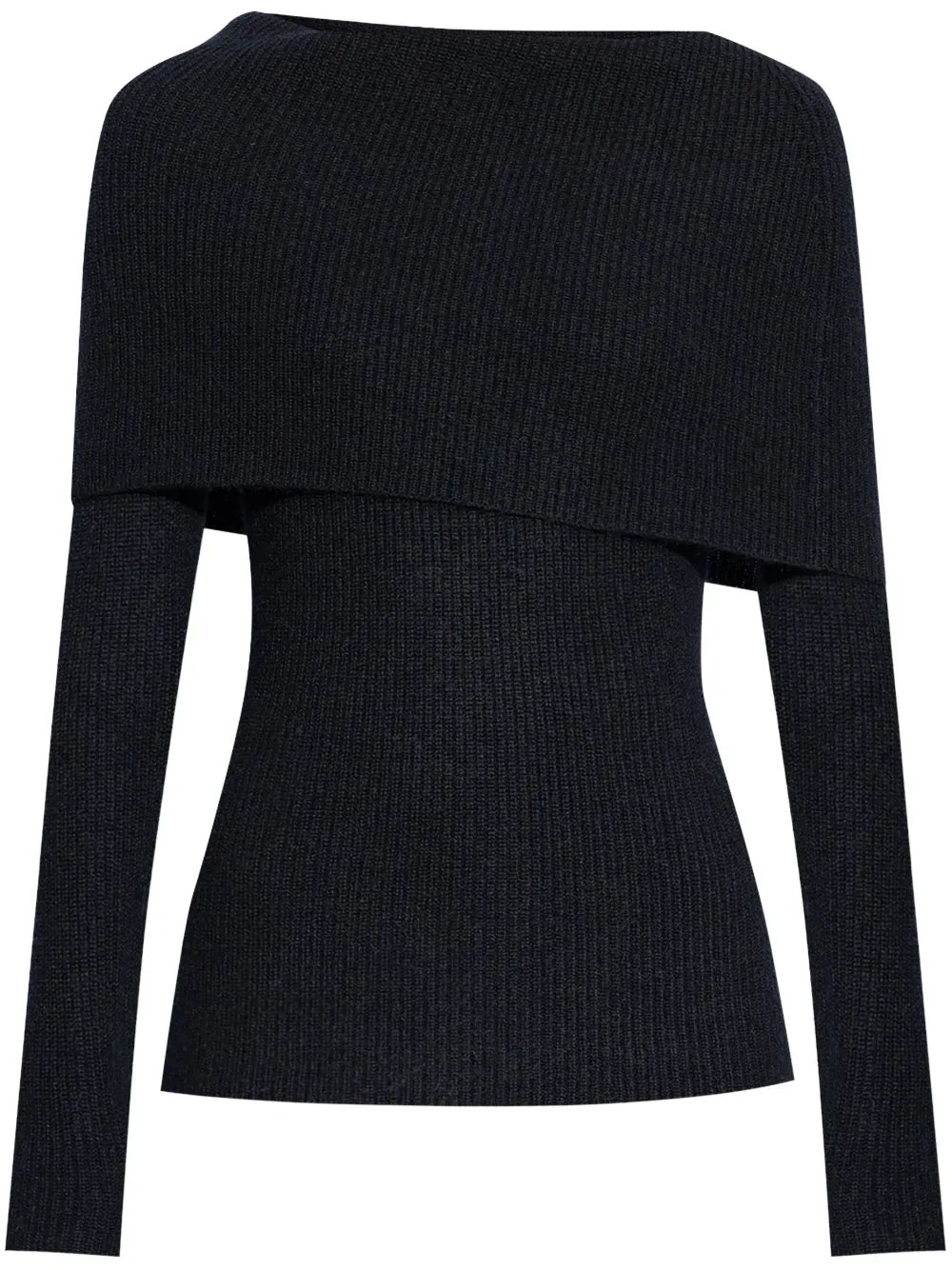 Off-Shoulder Ribbed Sweater