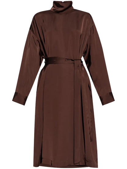 Stand-Up Collar Dress