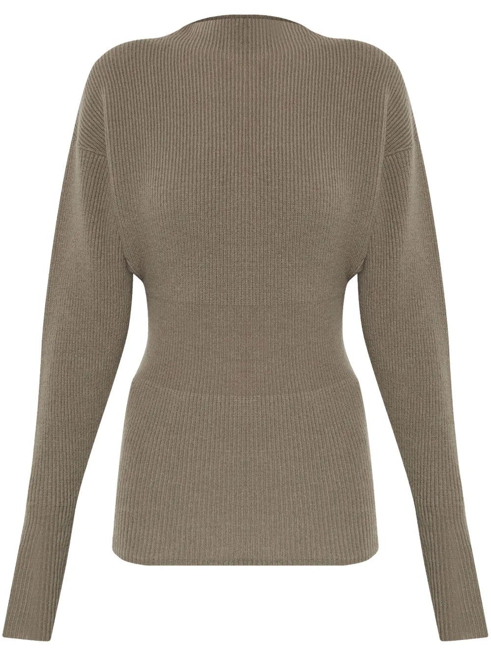 Ribbed-Knit Wool Jumper