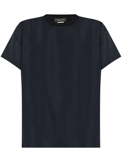 Decorative Neck T-Shirt
