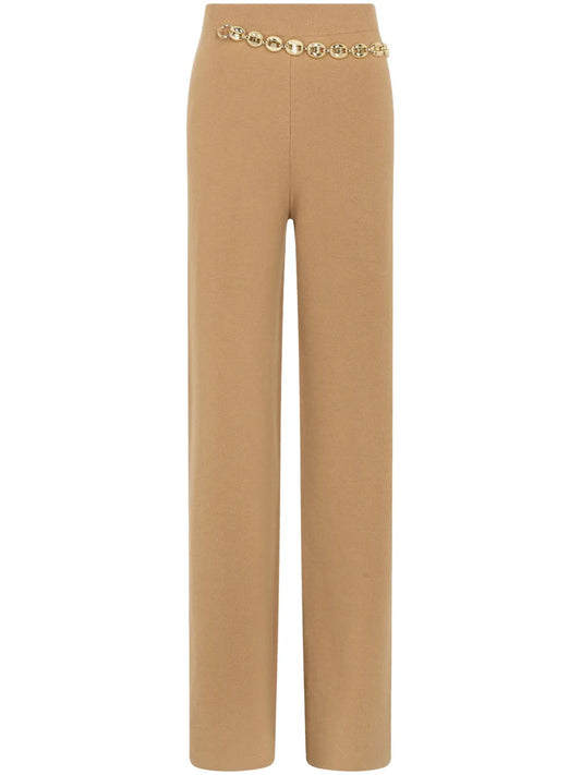 Belted Knit Trousers