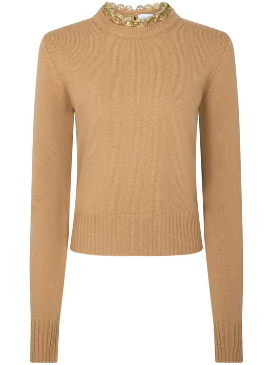 Embellished Knitted Jumper