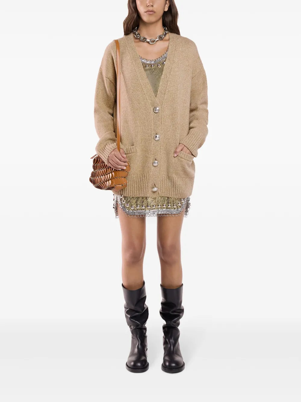 Buttoned Cardigan