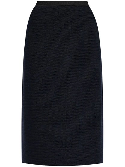 Wool Midi Skirt