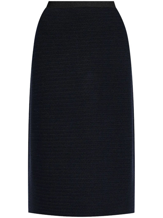 Wool Midi Skirt