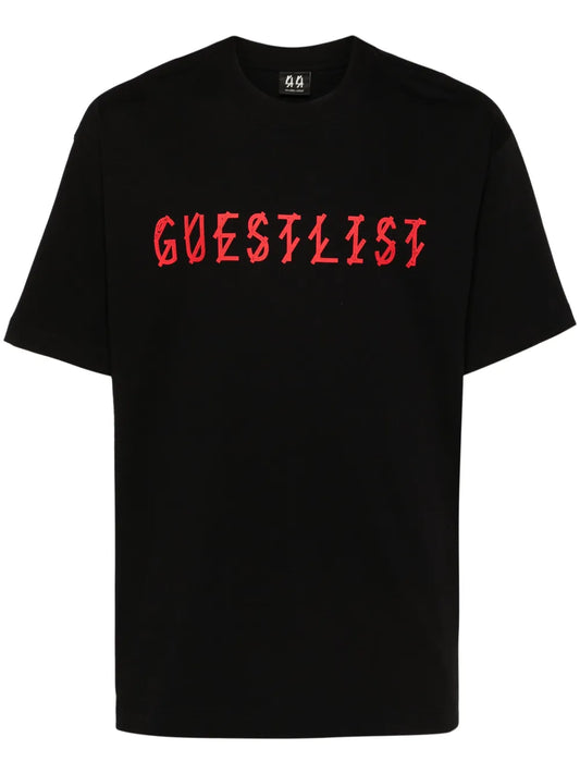 Lasered Cotton T-Shirt