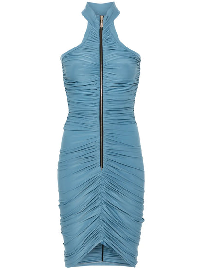 Draped Midi Dress