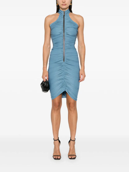 Draped Midi Dress