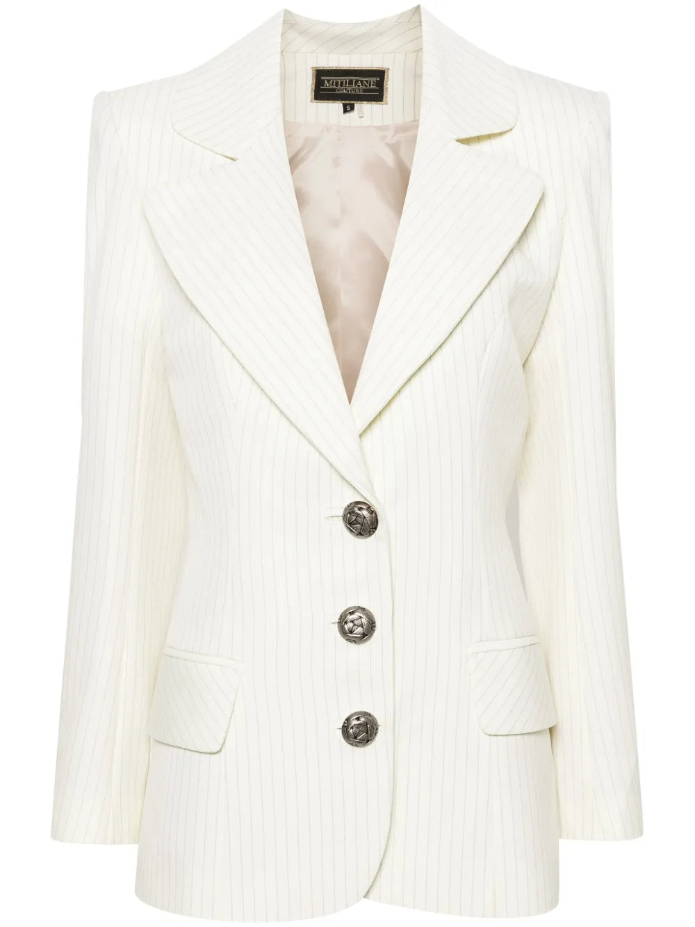 Pinstriped Blazer